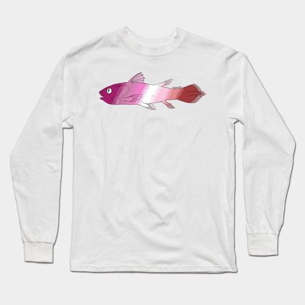 Lesbian Long Sleeve T-Shirt by geckohivemind